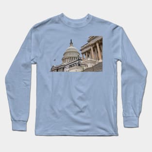 US Capitol Building Washington DC Long Sleeve T-Shirt